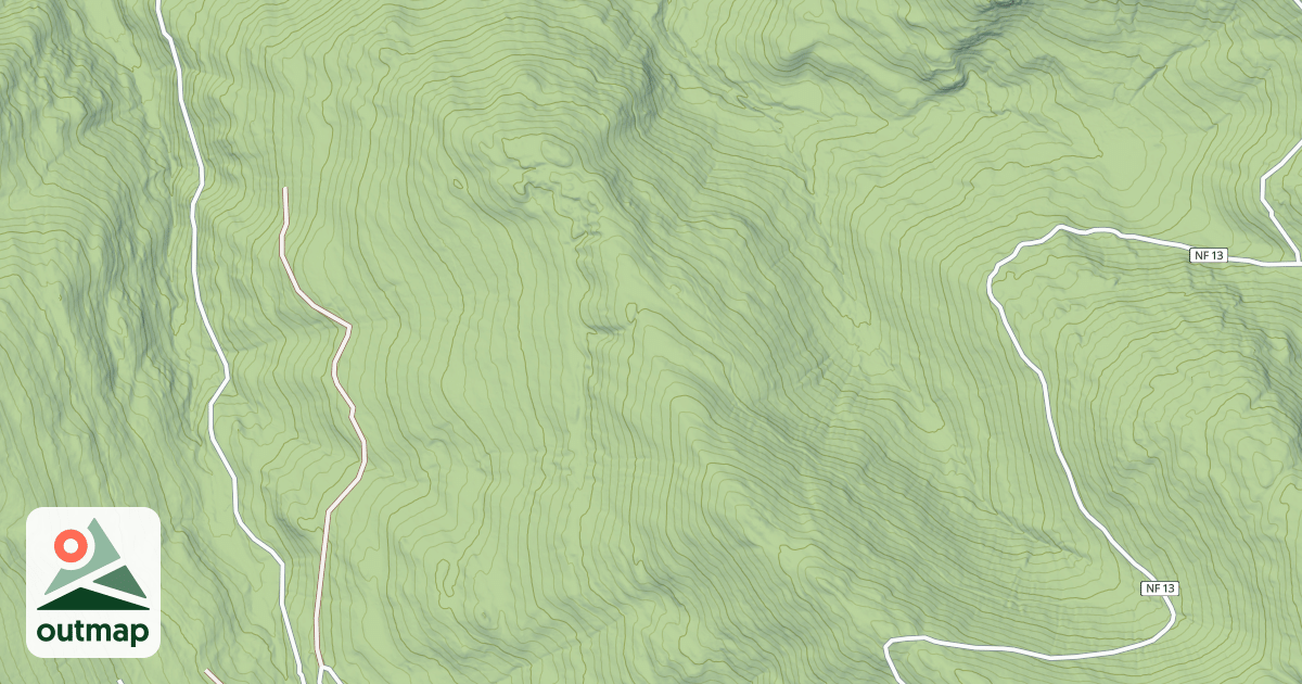 Map of USFS Motor Vehicle Use Map Roads {0990C7FC-A24D-4F5A-B4E9-3ED6D9785F45}