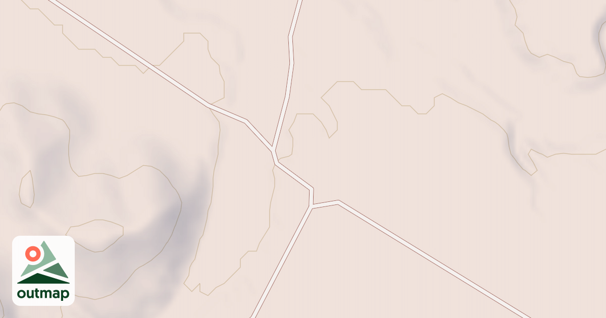 Map of THREE MILE