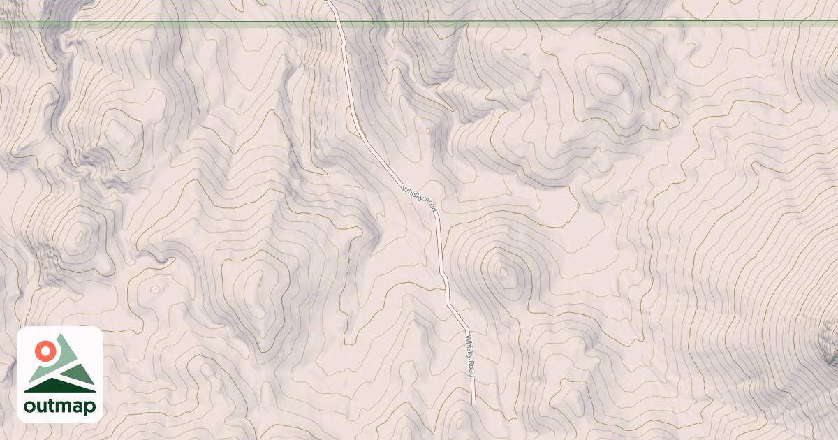 Map of BIG BLIND CANYON