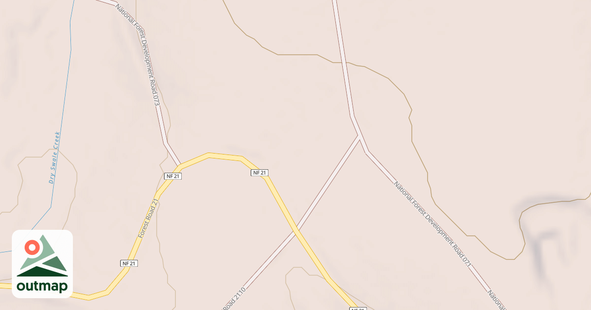 Map of USFS National Forest System Roads {880BE53E-0749-4F3F-9BD2-BD1B1FDAD8CF}