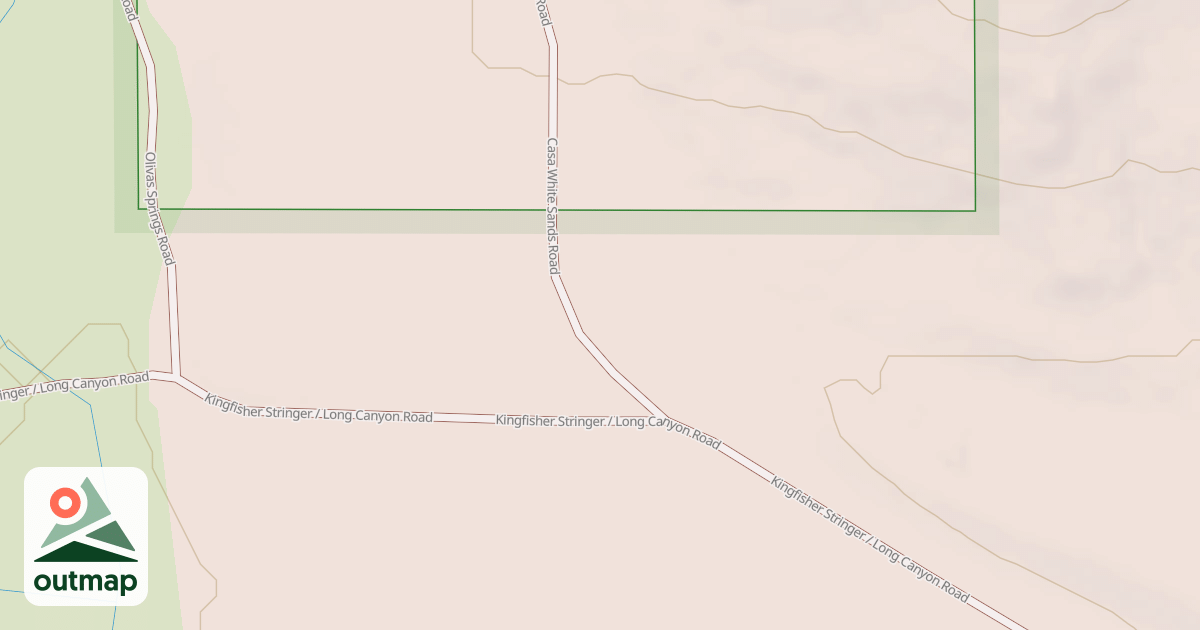 Map of CASA WHITE SANDS