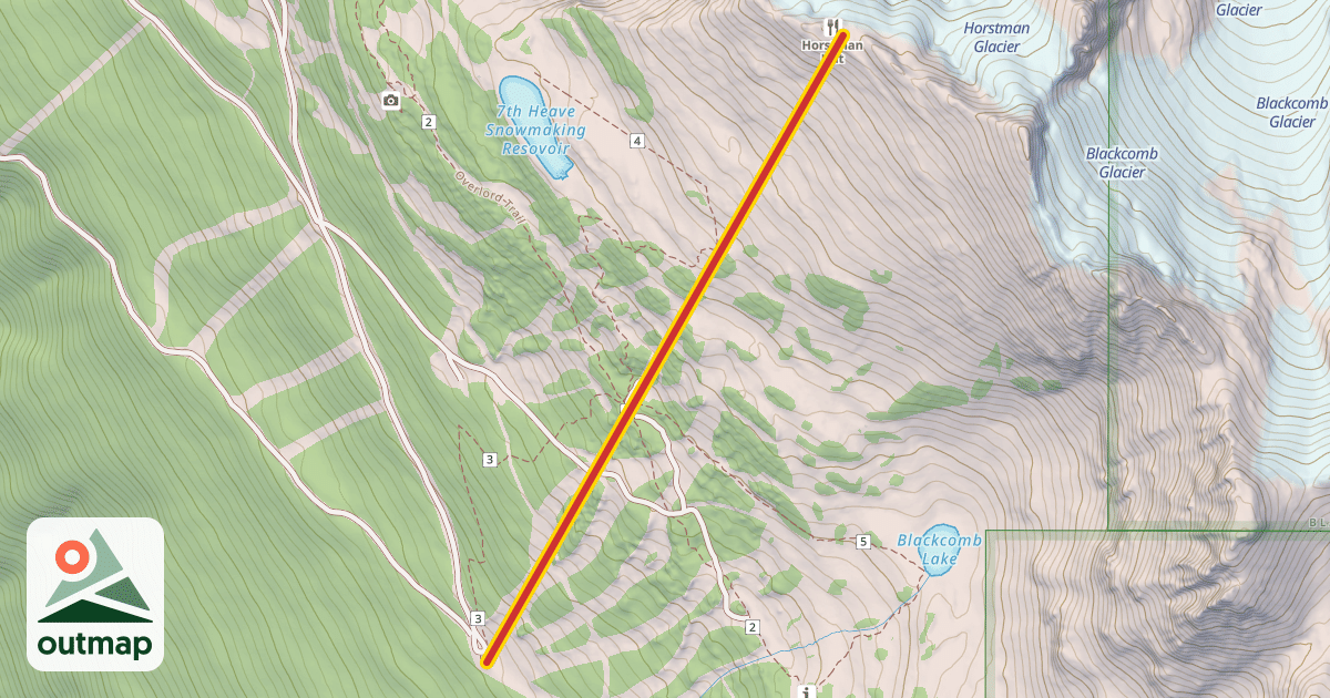 Map of 7th Heaven Express