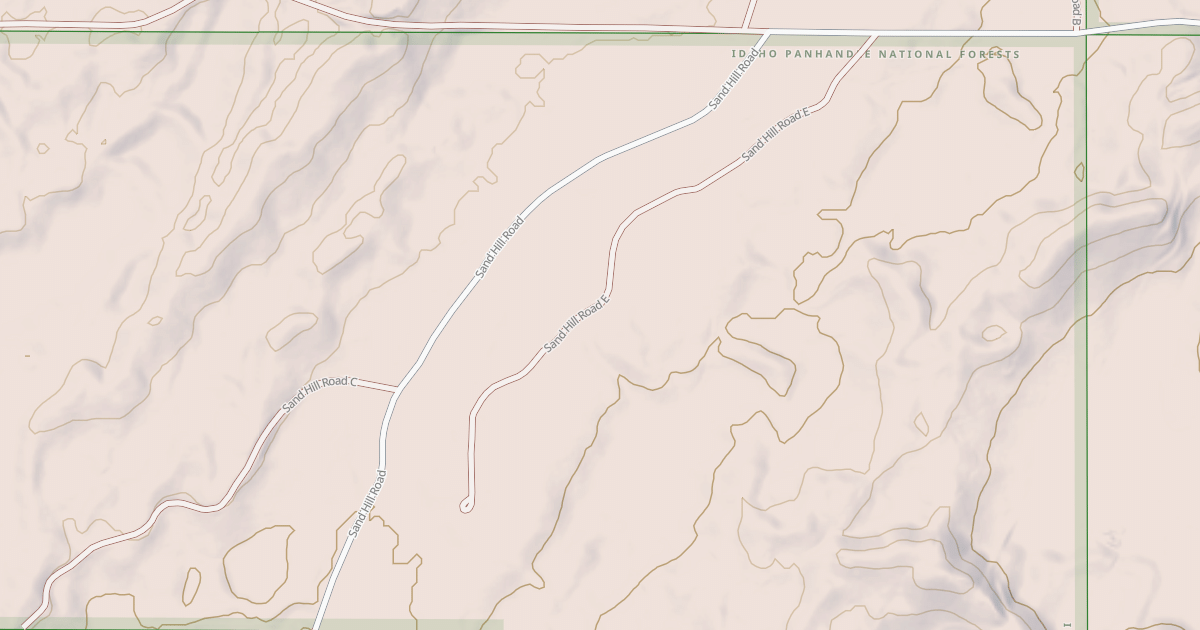 Map preview of SAND HILL