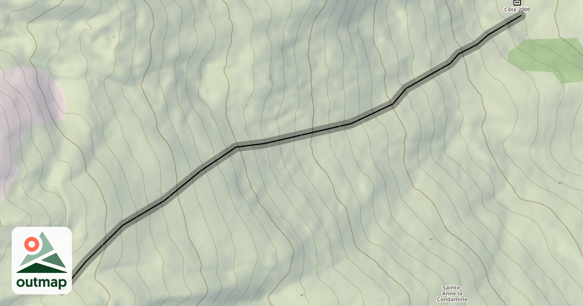Map of Le Parc