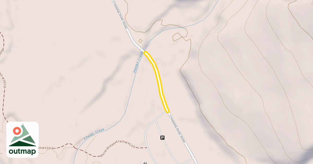 Map of Chiwawa River Road