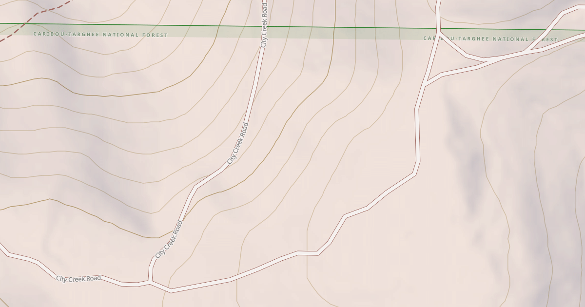 Map preview of CITY CREEK