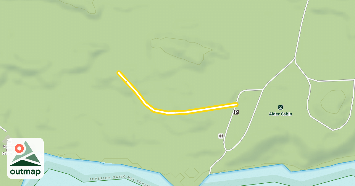 Map of Campground Loop
