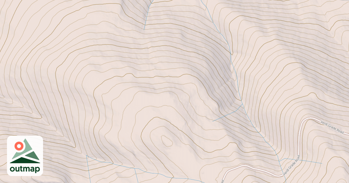 Map of Cottonwood Ohv