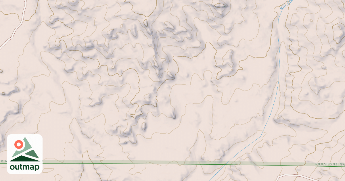 Map of MILL CREEK