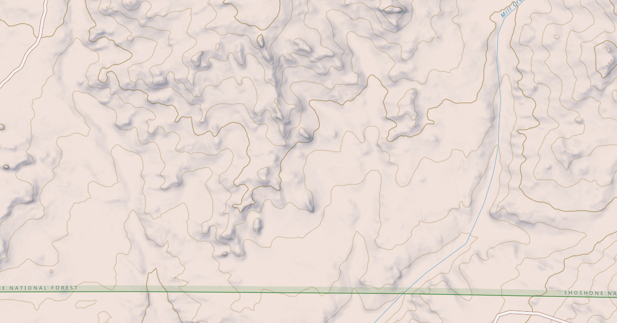 Map preview of MILL CREEK
