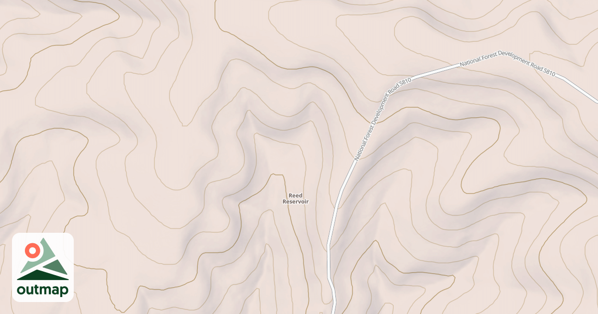 Map of USFS National Forest System Roads {DC74C468-7CFC-4806-8C3C-A7AE118127C7}