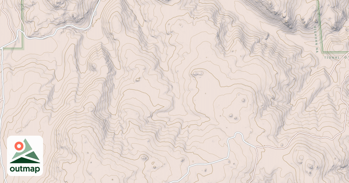 Map of USFS Motor Vehicle Use Map Trails 3738