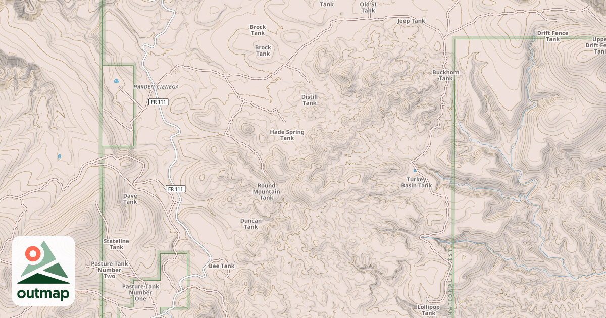 Map of 4076 D