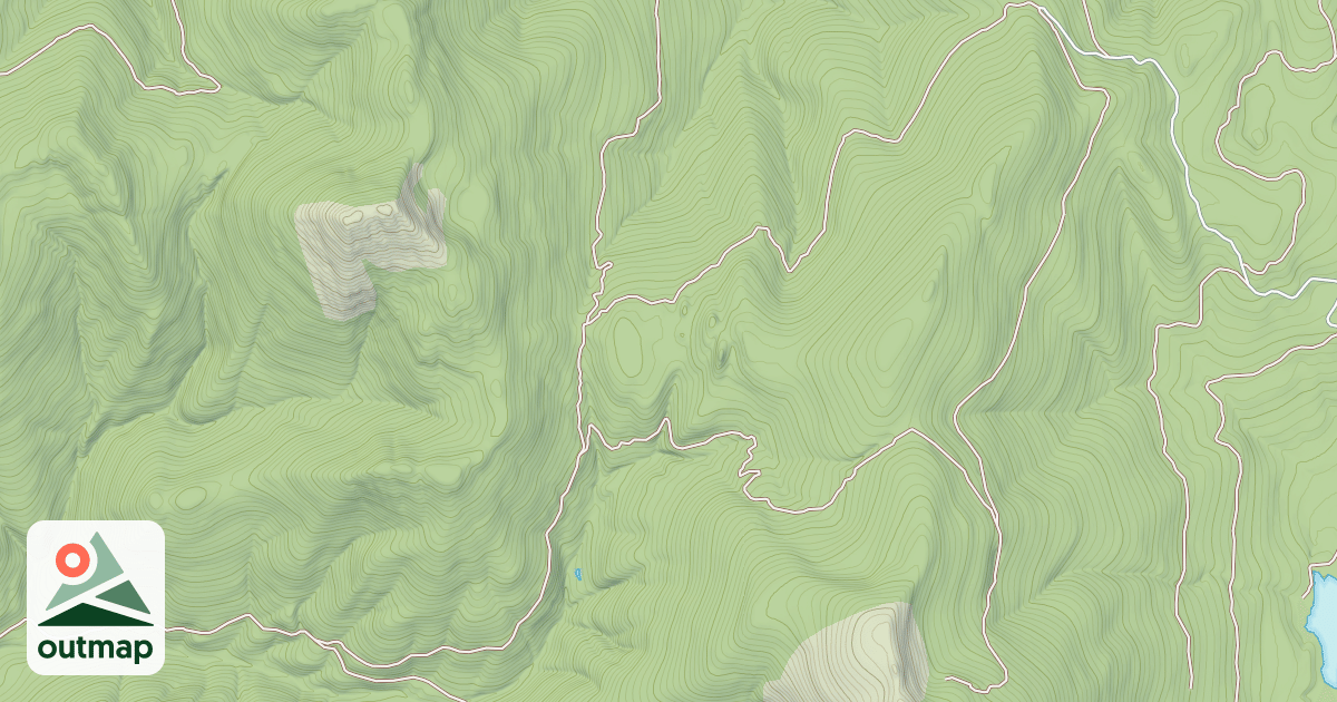 Map of BURNT CREEK/DUTCH CREEK
