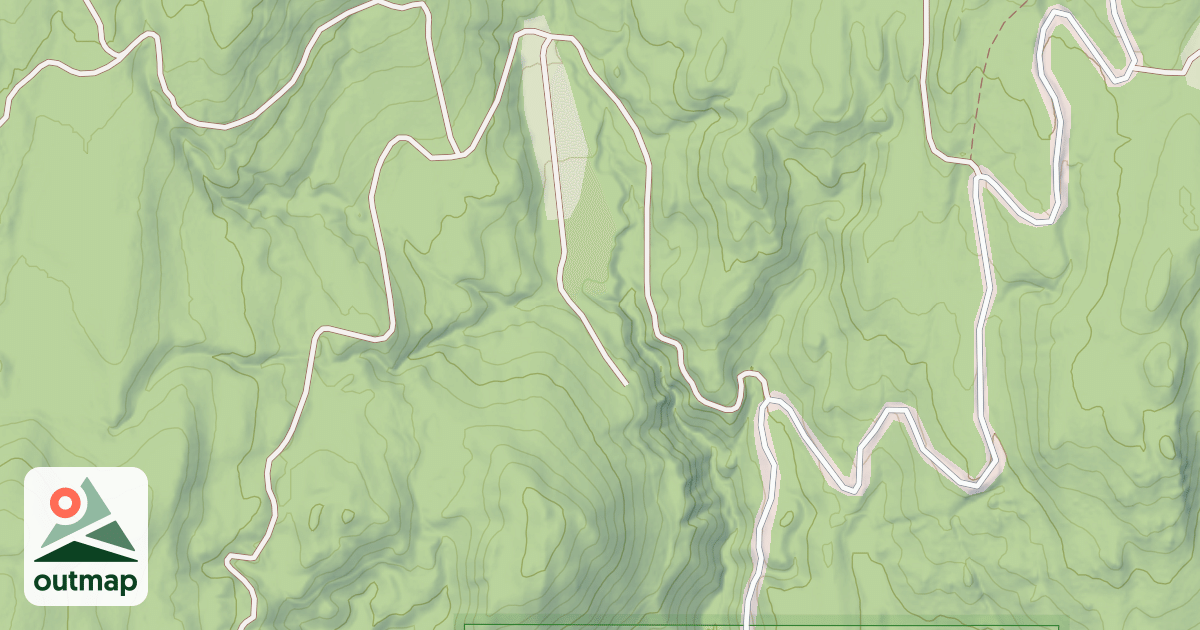 Map of USFS Motor Vehicle Use Map Roads {7D001677-34B5-498E-8A41-52EFF51C3A62}