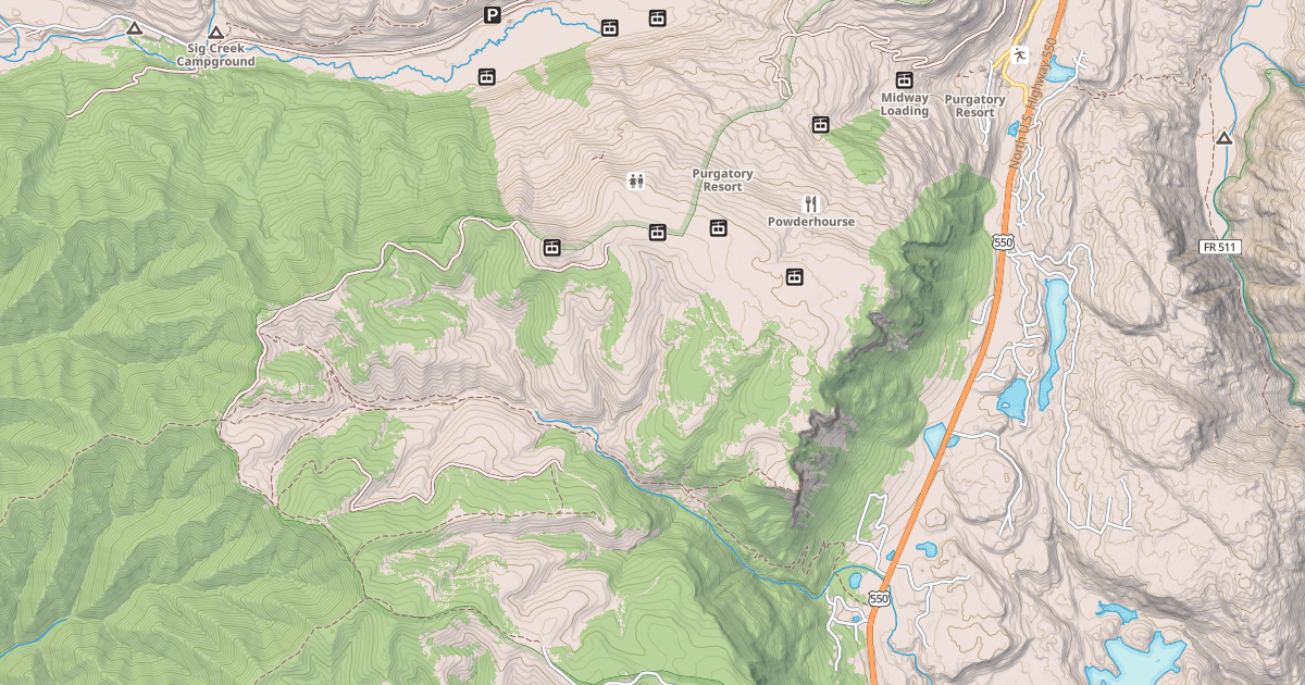 Map preview of ELBERT CRK