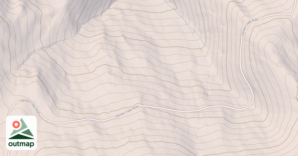 Map of DANNER CREEK