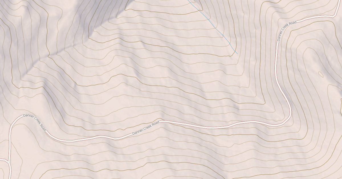 Map preview of DANNER CREEK