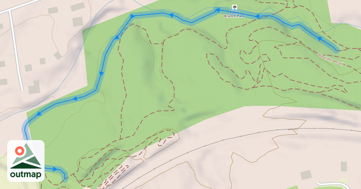 Map of Euler's Way Trail
