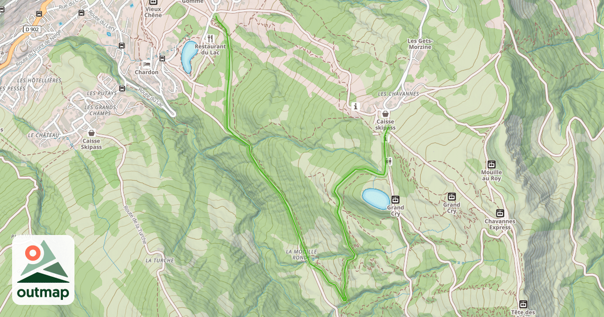Map of Bleuet