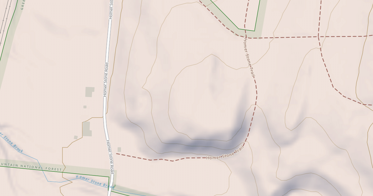 Map preview of HOMER STONE SNOWMOBILE