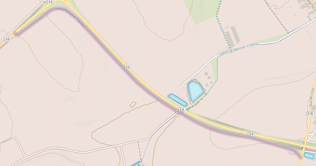 Map preview of Contournement le Traineau