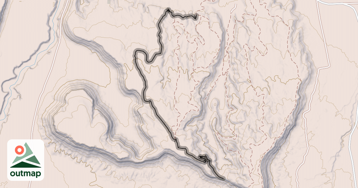 Map of Western Legend Trail