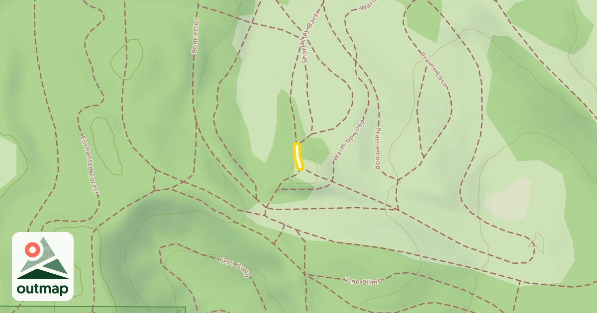 Map of Short Way Back