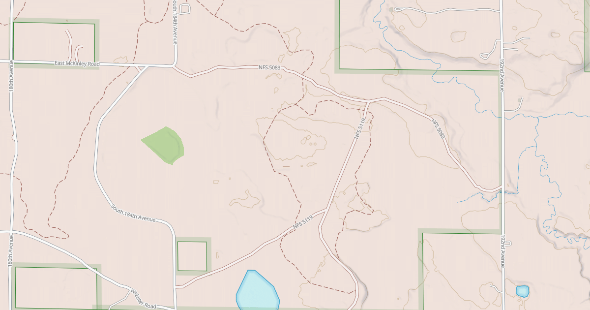 Map preview of HORSESHOE MOTORCYCLE TRAIL