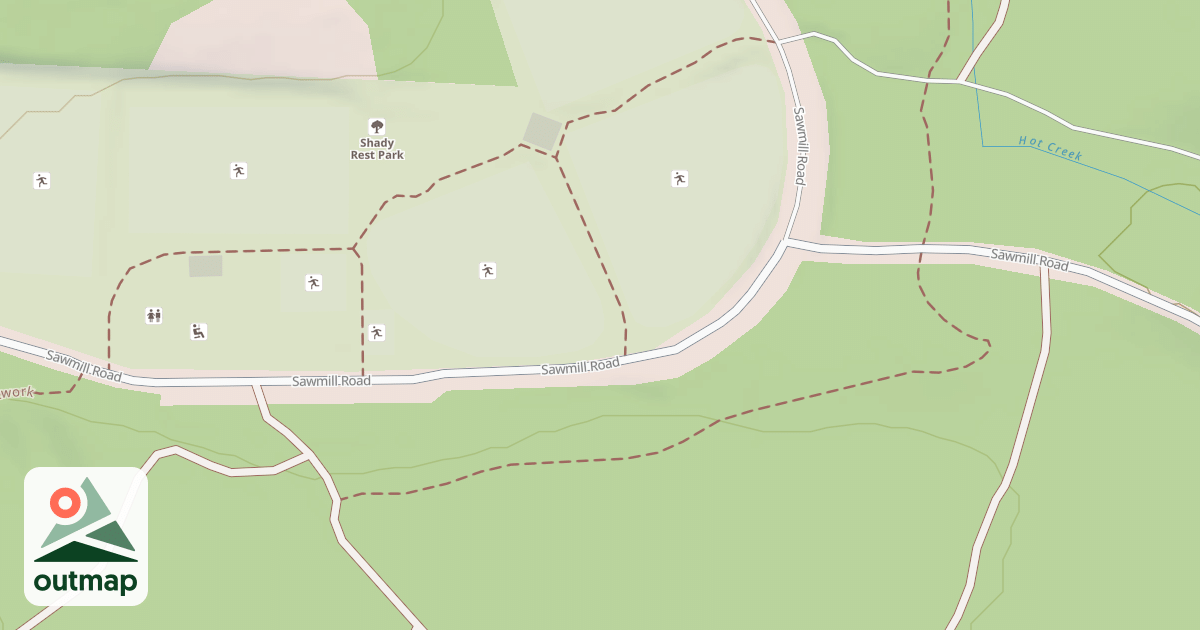 Map of A-Sawmill Cutoff Sm