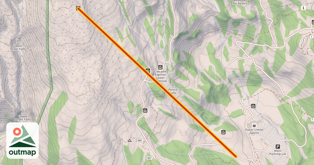 Map of Vista Express