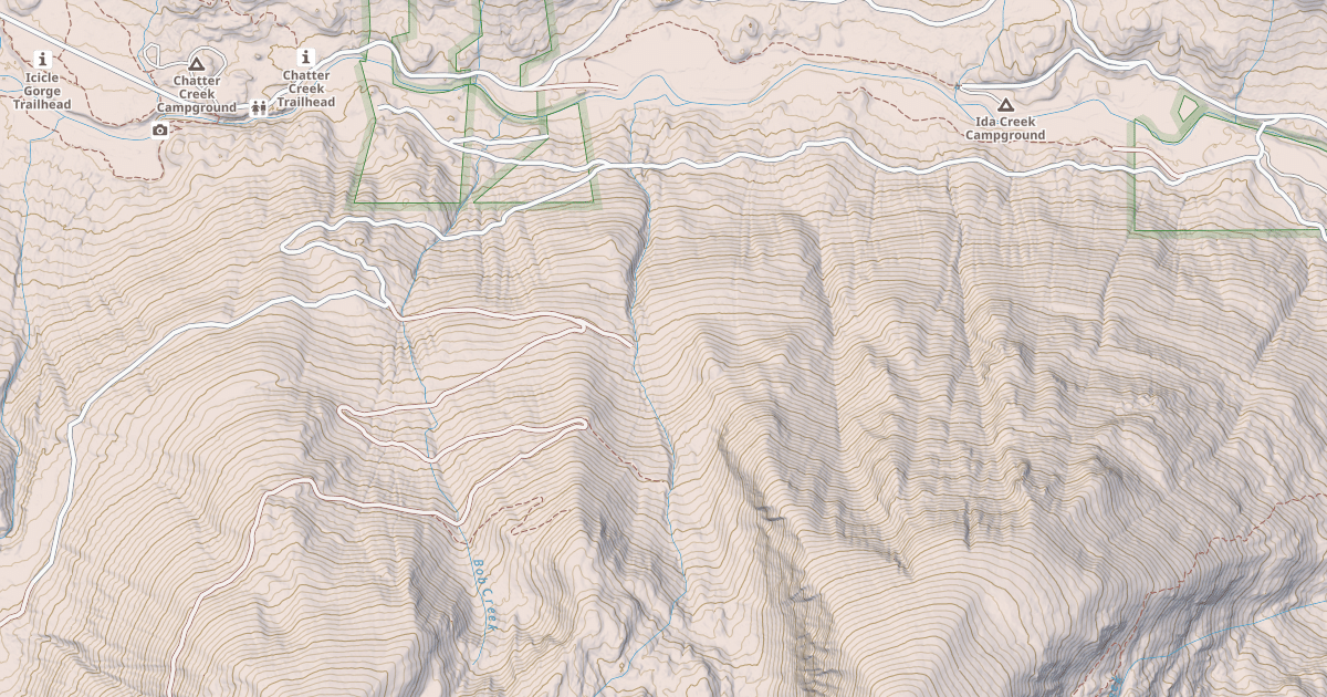 Map preview of DOC BOB CREEK