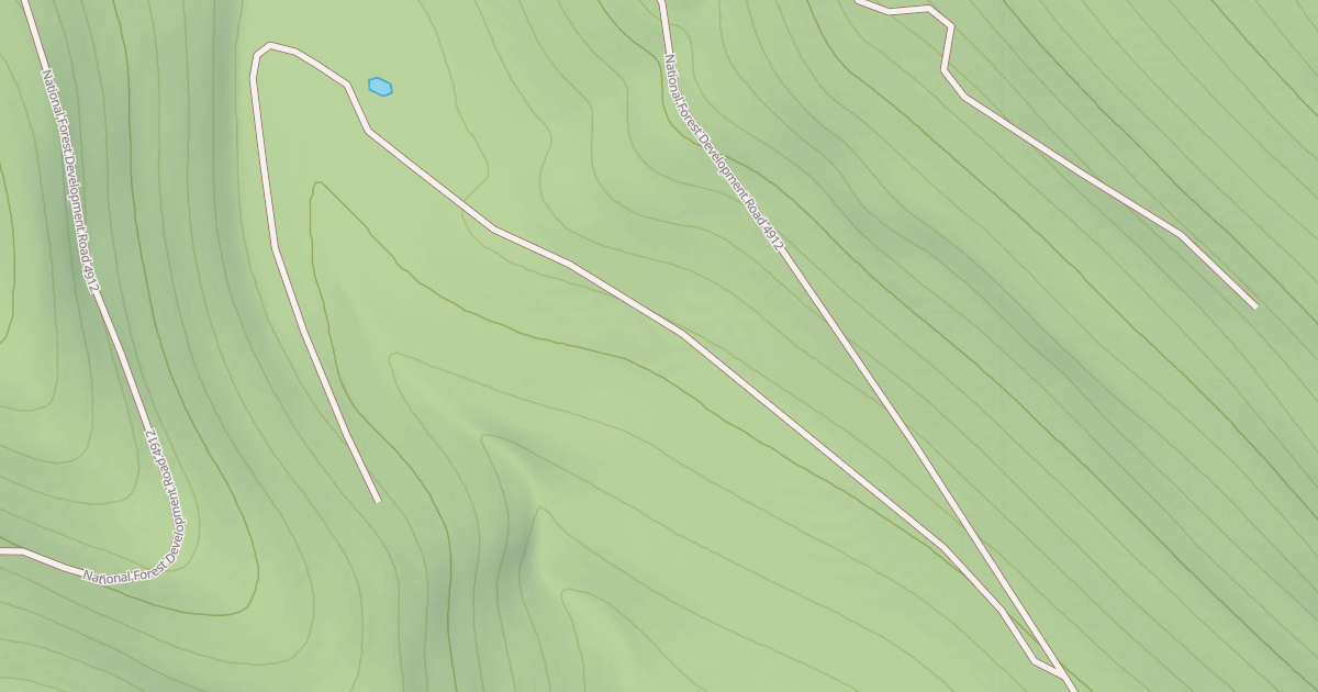 Map preview of CANYON CR W DRY FK D