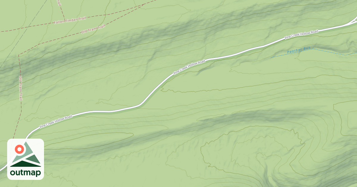 Map of Bald Eagle State Forest Snowmobile Trails