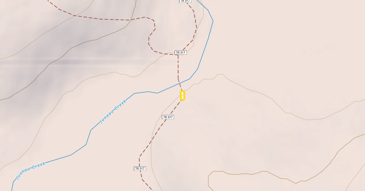 Map preview of Resurrection Pass Trail