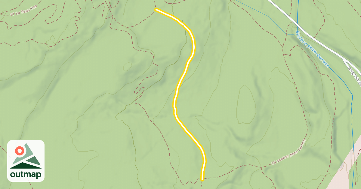 Map of 11 La Faux Pas