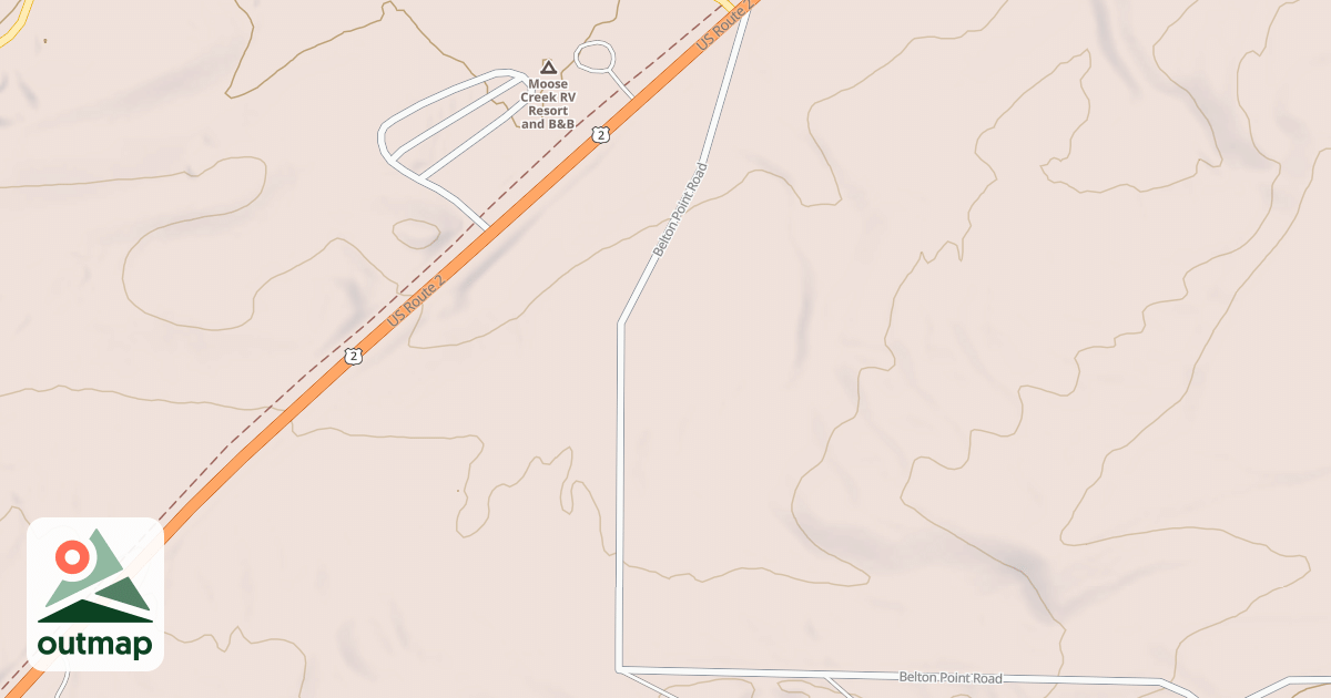 Map of BELTON POINT