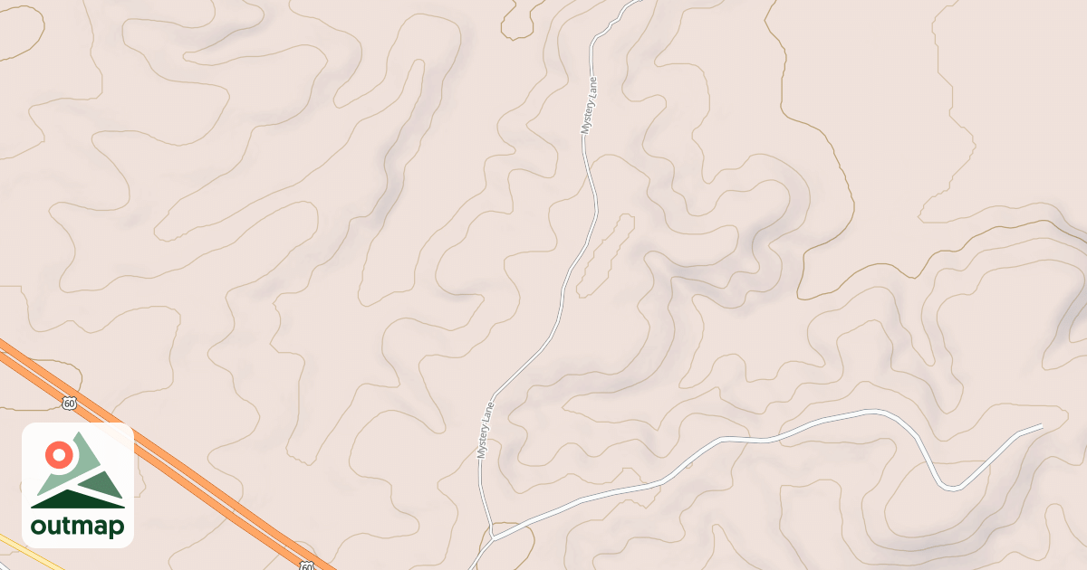 Map of BRADLEY RIDGE
