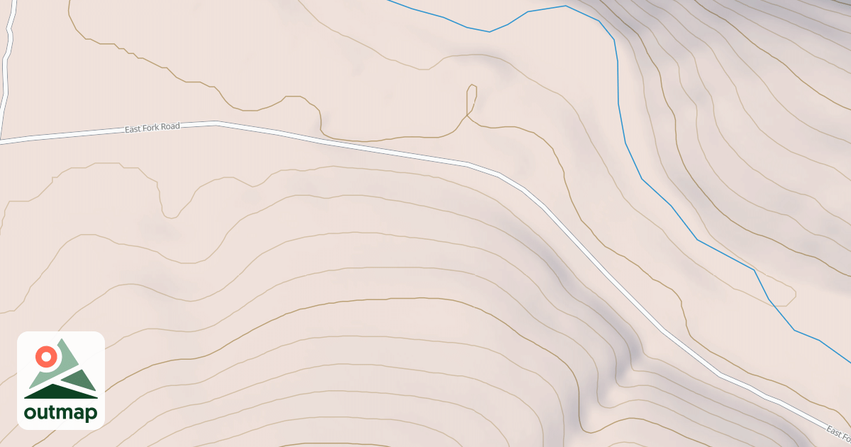 Map of BIG LOST FISHING ACCESS SPUR