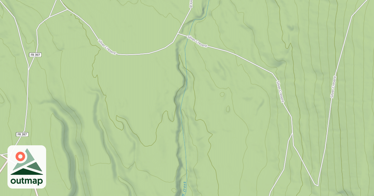 Map of SILVER CRESCENT