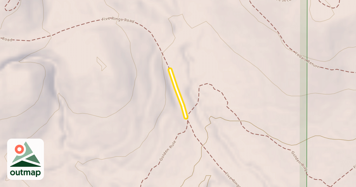 Map of Five Rings Road