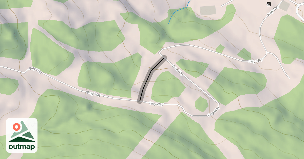 Map of Upper Waterfall