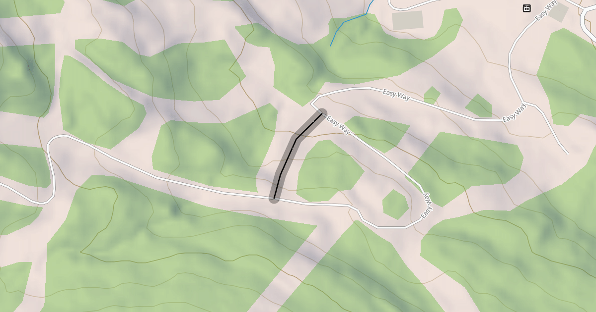 Map preview of Upper Waterfall