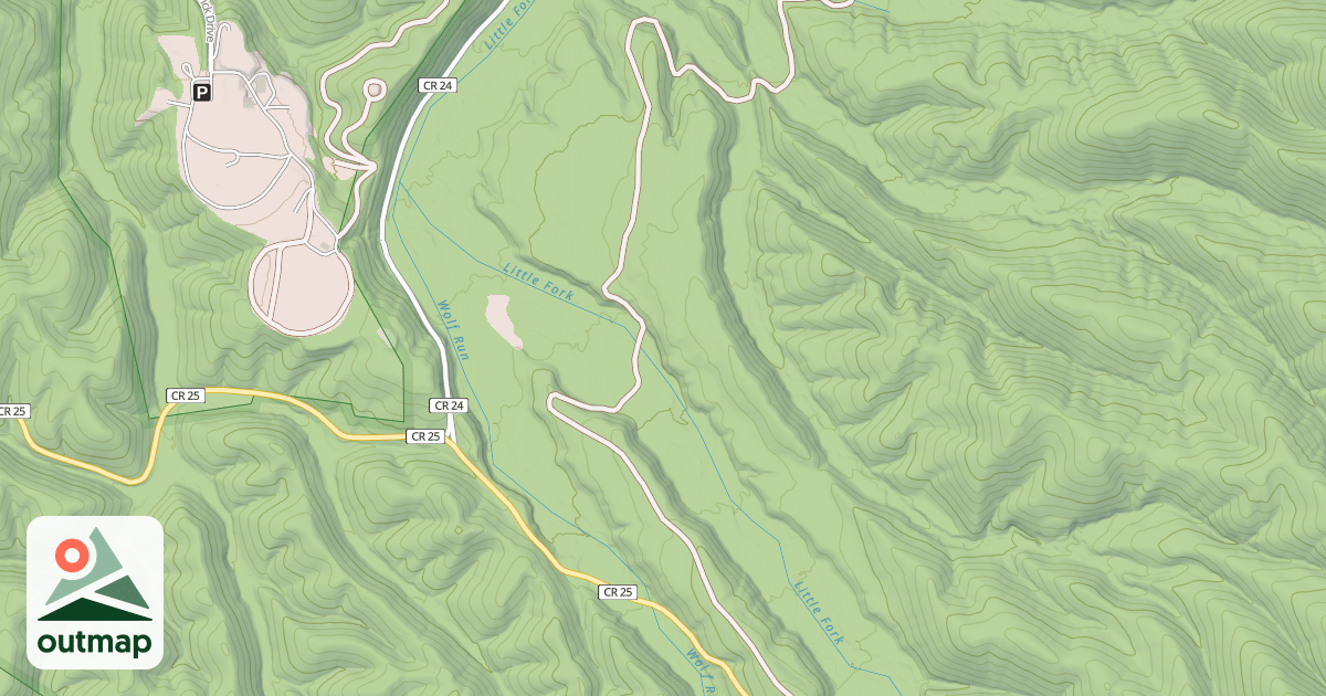 Map of WALT'S PARADISE