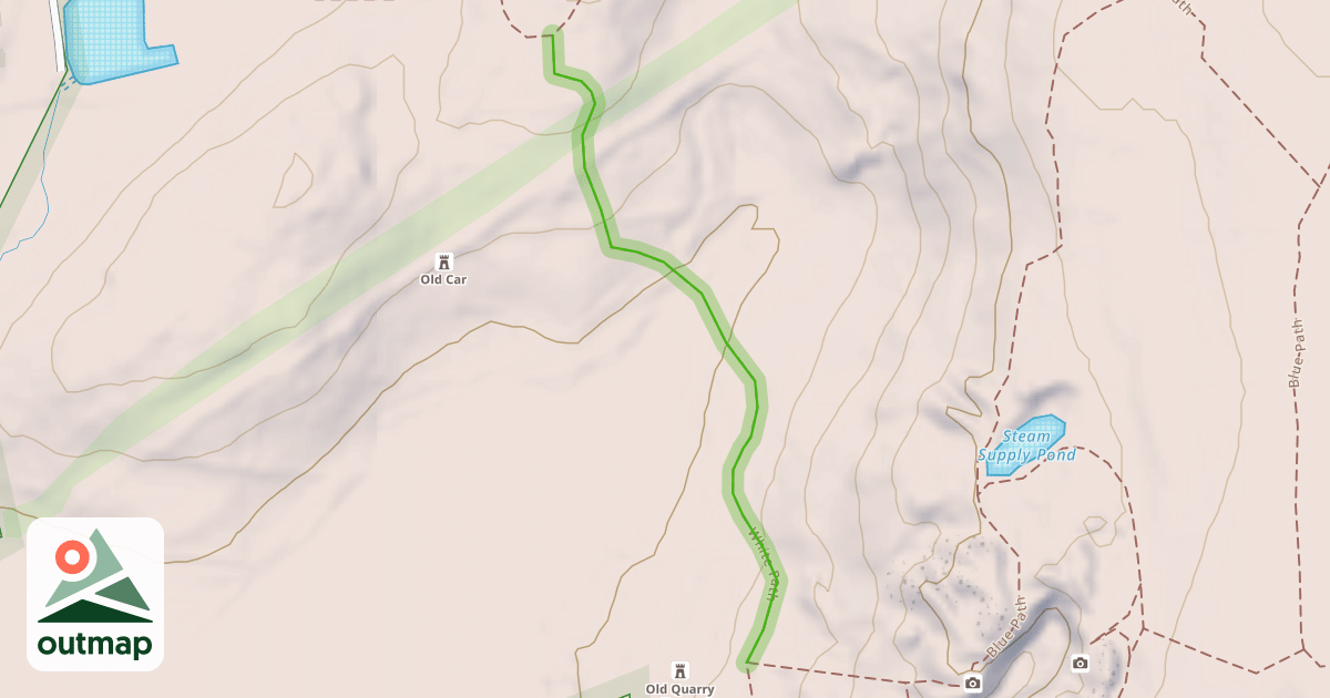 Map of White Path