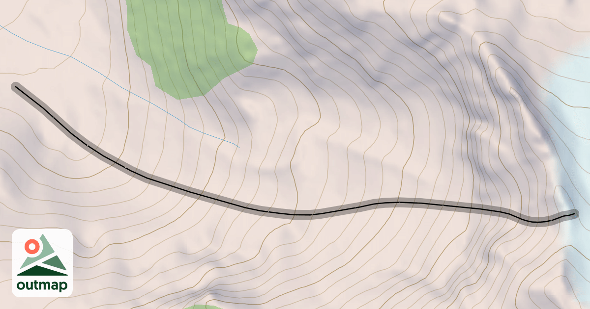Map of Saudan Couloir