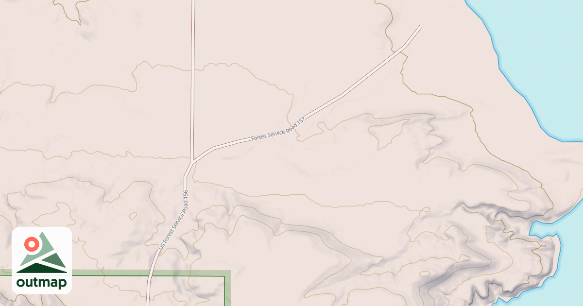 Map of BIG BEND NORTH