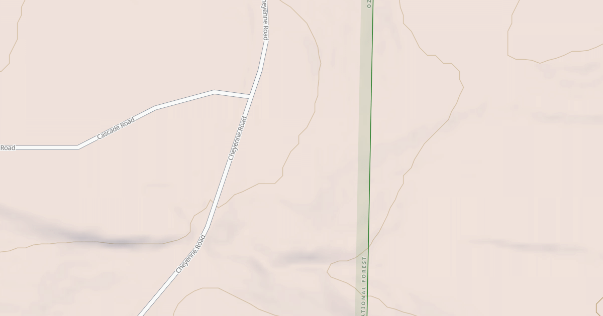 Map preview of USFS National Forest System Roads {20743450-94A0-410E-BE98-2D43EB2AB749}