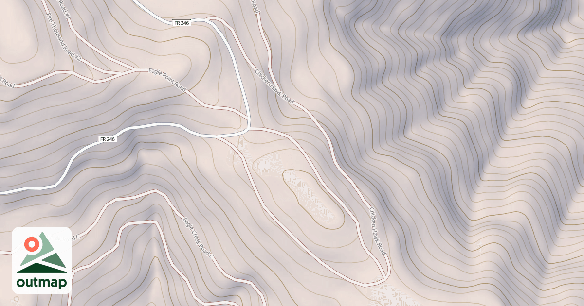 Map of CHICKEN HAWK