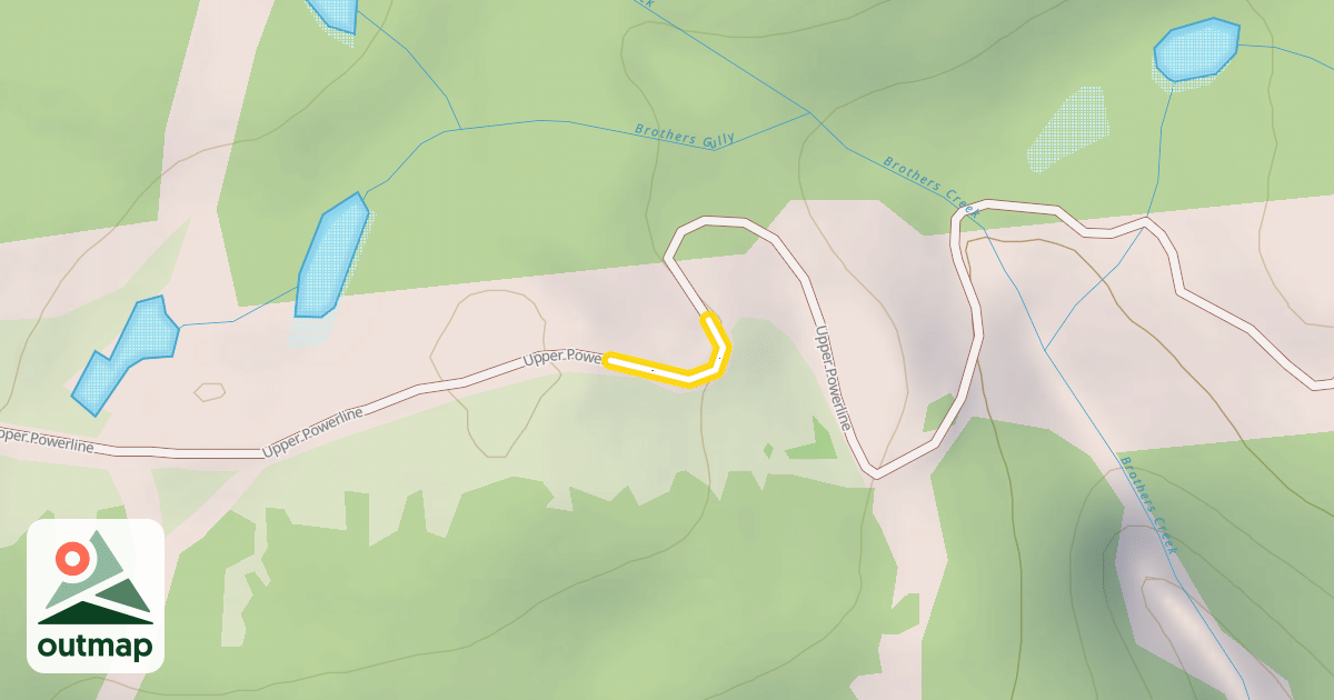 Map of Upper Powerline